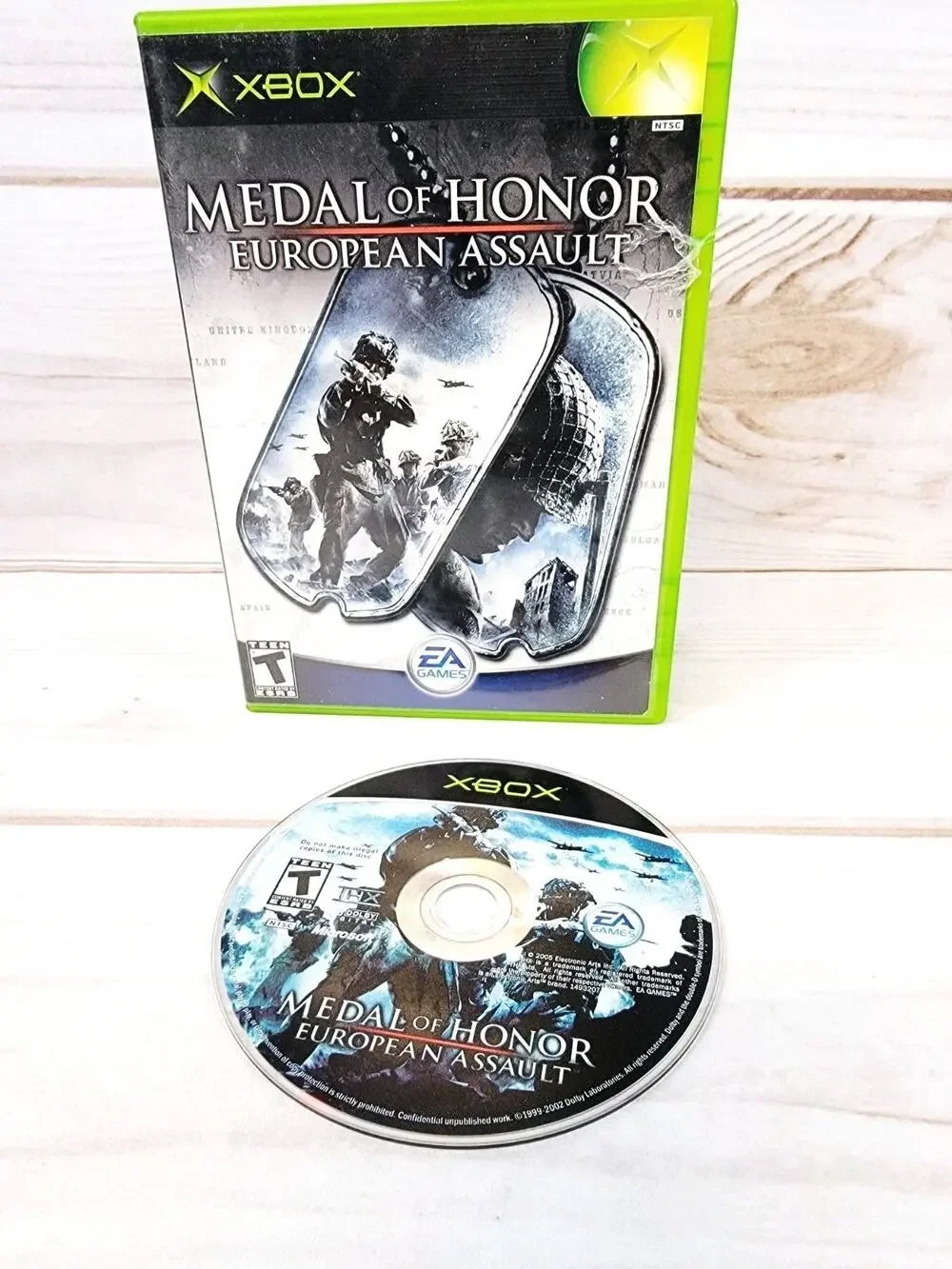 Medal of Honor: European Assault (Microsoft Xbox, 2005) Tested